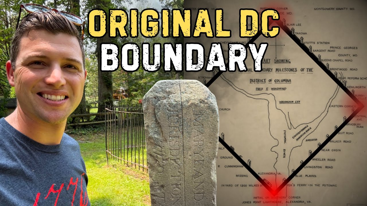 I Found the Original 1790s Boundary Stones That Established DC | Journey With Murphy | 22:37 | Journey With Murphy | 11.6K subscribers | 20,345 views | August 3, 2026