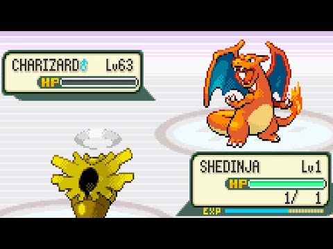 ZERANDO FIRE RED COM 6 DITTO SHINYS! (GBA) 