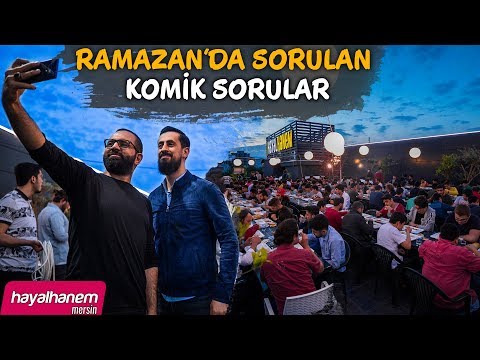 Ramazanda Sorulan Komik Sorular  2019 (Röportaj)