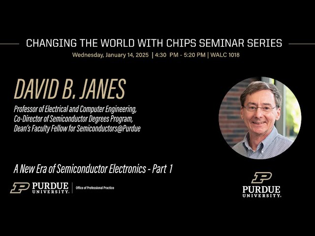 A New Era of Semiconductor Electronics - Part 1