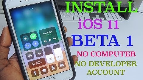 iNSTALL iOS 11 Beta 1 No Computer Or Developers Account Needed