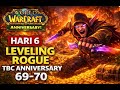 🔴MUDIK KE TEROKAR+DUNGEON | ROGUE 69–70 LEVELING WOW CLASSIC ANNIVERSARY TBC #reiwowclassictbc