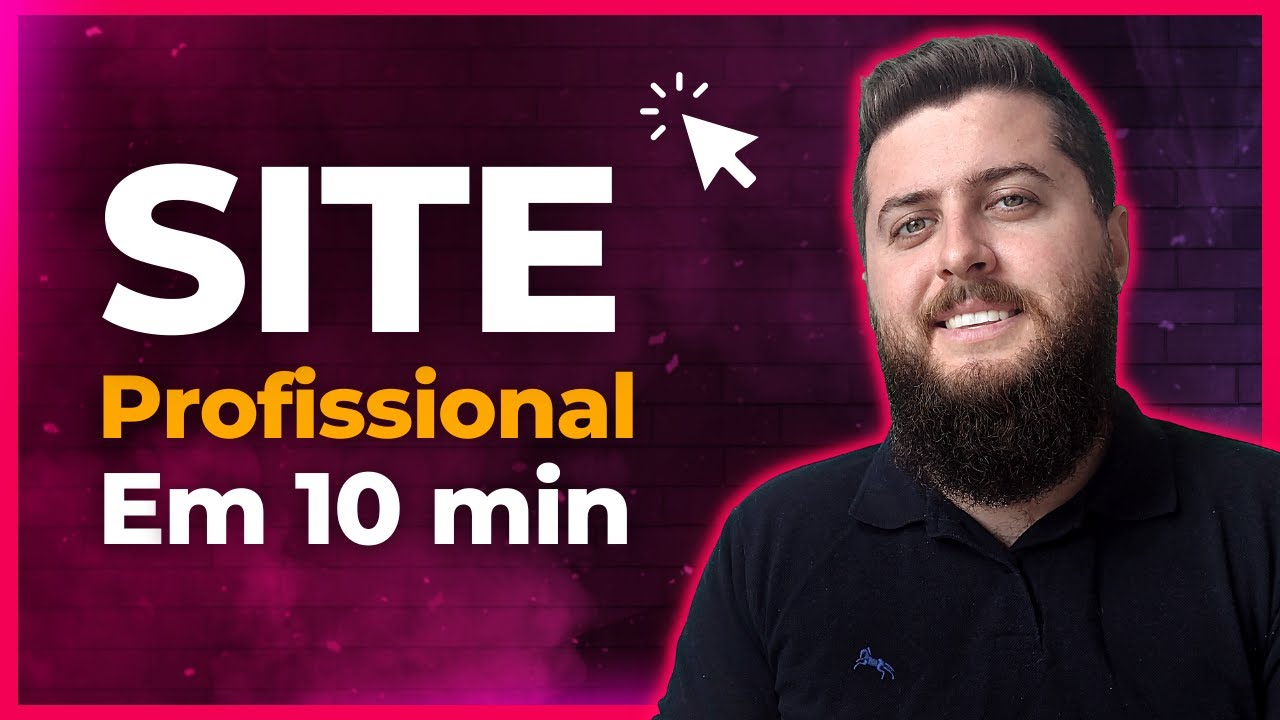 Como Criar um Site Incrível em 10 Minutos [Passo a Passo do Zero] - YouTube