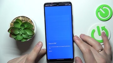 How to Scan a Document and Make it into a PDF File on the MOTOROLA One 5G Ace
