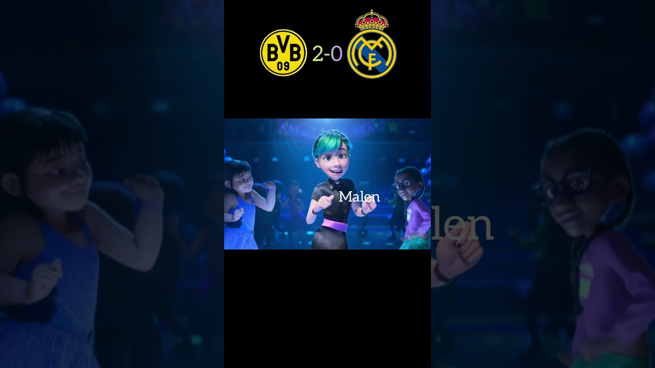 Real Madrid Vs Borussia Dortmund | 2-5 | Vini.jr Hatrick | Real comeback |