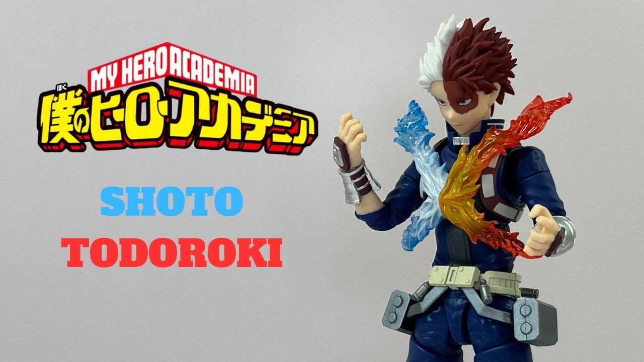 SHF My Hero Shoto Todoroki  (Meh, I do not like this figure)
