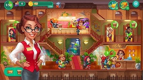 Grand Hotel Mania Hotel Game | Hotel Regrata Level 1-8 Walkthrough (Android, IOS)