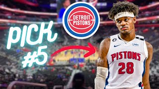Taylor Hendricks UNBELIEVABLE Detroit Pistons Fit?