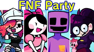 Friday Night Funkin' VS Party Week, Goodbye 2023 | Skarlet Bunny, Boy/Girl, MLP Pinkie Pie (FNF Mod)
