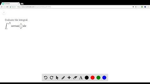 Evaluate the integral. ∫_1^√(3) arctan(1/x) dx