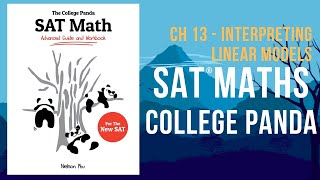 College Panda SAT Math Chapter 13 - Interpreting Linear Models