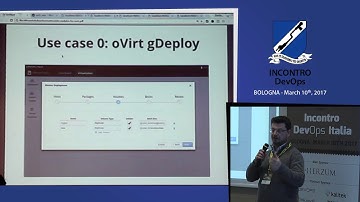 Simone Tiraboschi - Manage your open datacenter with oVirt and Ansible