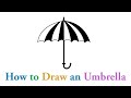 How to Draw an Umbrella easy Step by Step Mp3 Song