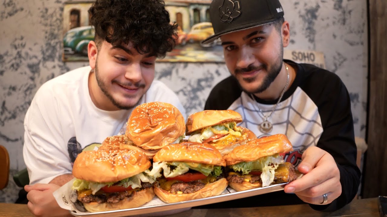 WER KANN MEHR BURGER ESSEN? 😋🍔