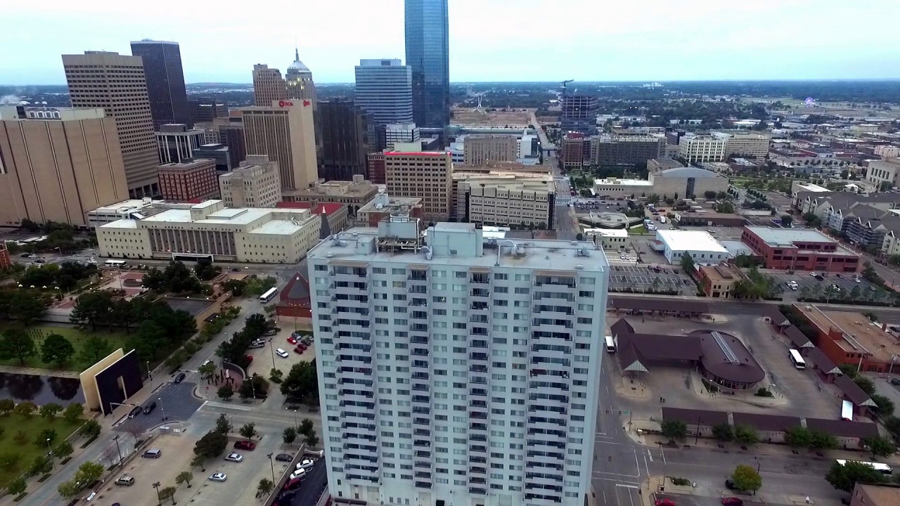ODP Aerial Photography of Regency Tower Downtown OKC YouTube