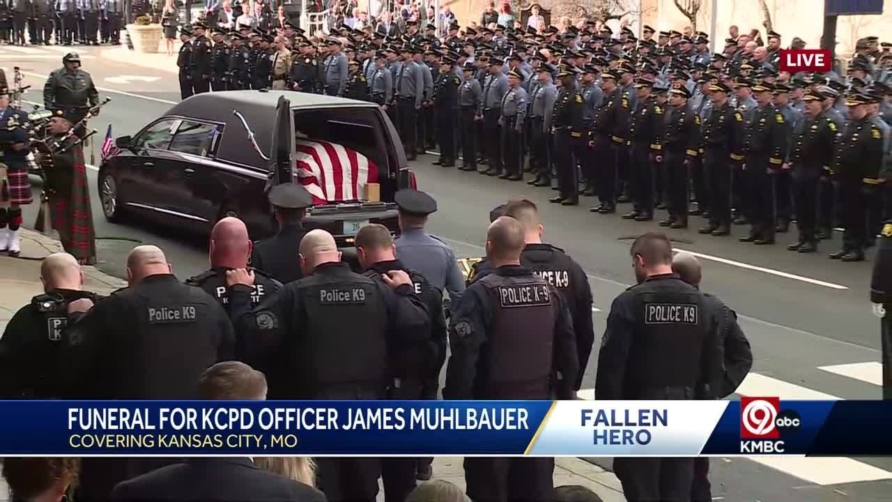 "1042 for the final time" Hear the emotional last call for KCPD Officer Muhlbauer and K9 Champ