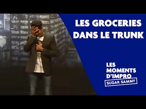 Humour: Sugar Sammy, le chiac et les groceries dans le trunk