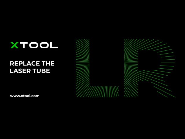 How to replace the laser tube - YouTube
