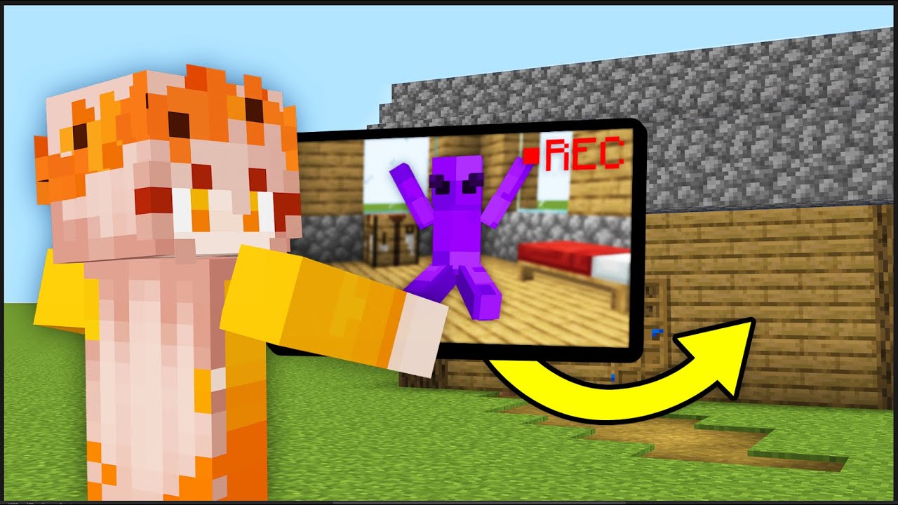 Using SECURITY CAMERAS to CHEAT in Hide and Seek!