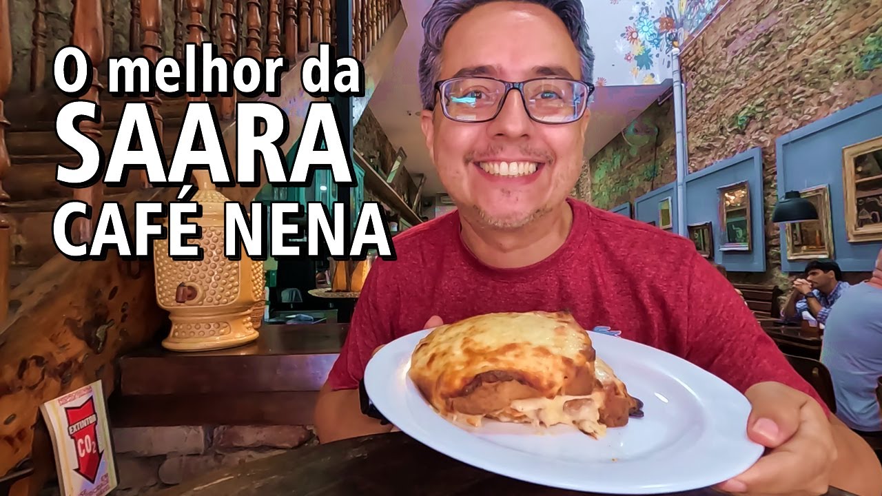 O melhor Café do Centro do Rio é o Nena Café e Restaurante na Rua Buenos Aires coração do SAARA