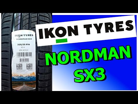 IKON TYRES Nordman SX 3 (NOKIAN TYRES) Первый обзор/замеры/сравние