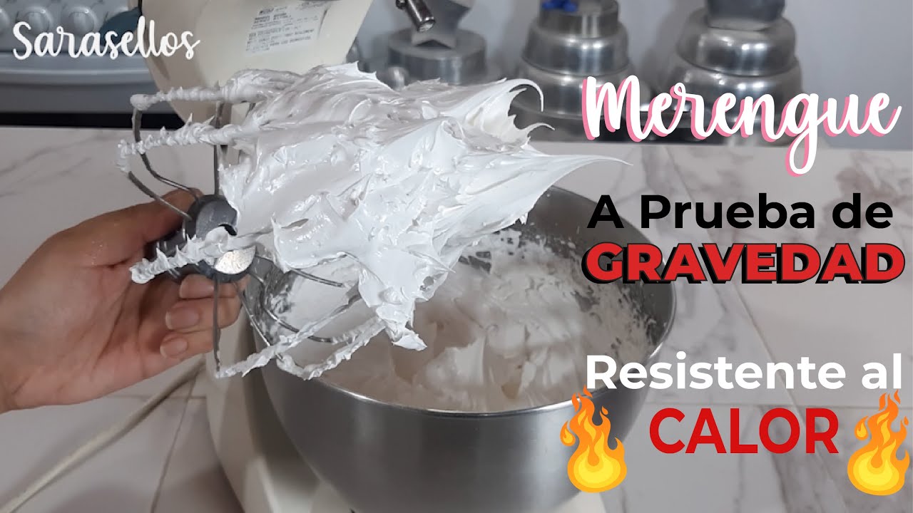 Merengue a Prueba de Gravedad - Resistente al Calor SÚPER FÁCIL - ¿Cómo pintarlo? - Sarasellos