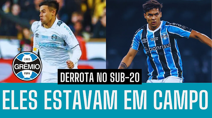 Com Arezo e Aravena Grêmio Sofre Derrota no Gre-Nal da Copinha