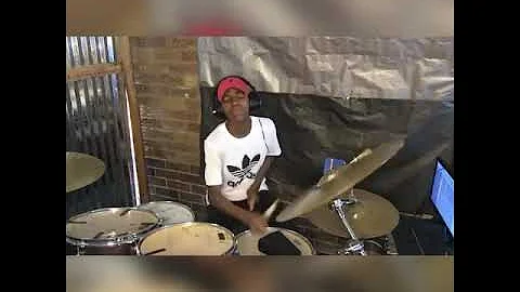 Kabza de small- Asibe happy -Drum cover by mxolisi part 1🔥❤️🎧