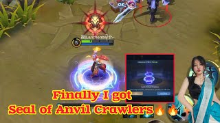 Guy's I got anvil crawlers after spend 800+ pomo, it's effect is awesome 😍🔥