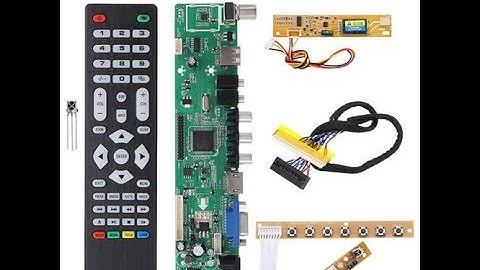 V56 Universal LCD TV Controller Driver Board TV/PC/VGA/HDMI/USB Multi-Media 2018
