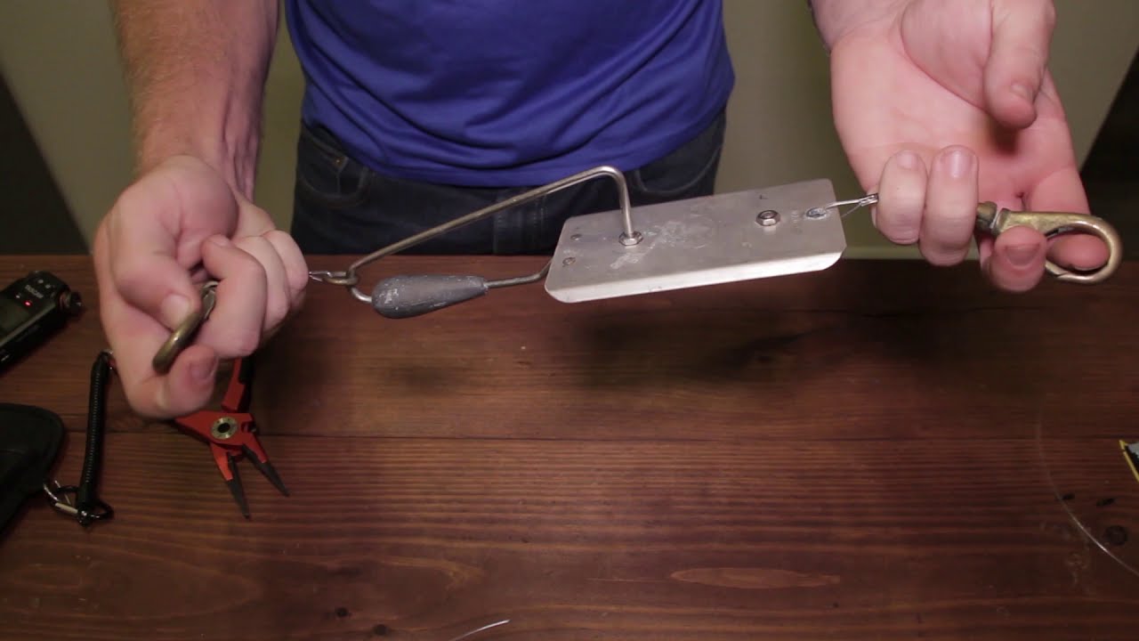 How To Make A Quick Release Planer Bridle: Easy \U0026 Fun Method To Fish With Planers!