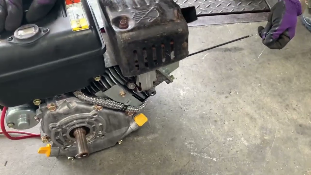 三菱　GM182P エンジン　動作確認済 MITSUBISHI/三菱 ガソリンエンジン GM182P OHV 最大6馬力 簡易動作確認