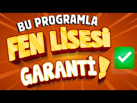 FEN LİSESİ KAZANDIRAN PROGRAM! (İDDİALIYIM!) 💥| Birlikte Ders Programı Hazırlıyoruz!