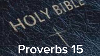 Proverbs 15 (NIV) The Audio Bible
