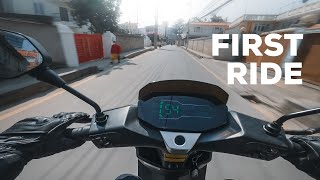 Sunra Robo s in Nepal Test Ride and First Impression Bikerz Beast POV Onboard