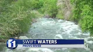 Provo River levels lower, but still dangerous