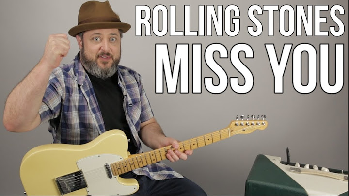 Miss You Guitar version - Guitar performance video thumbnail