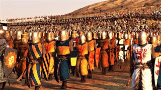 Crusaders VS Ottoman Empire | Cinematic Battle | Total War Medieval Kingdoms 1212 AD