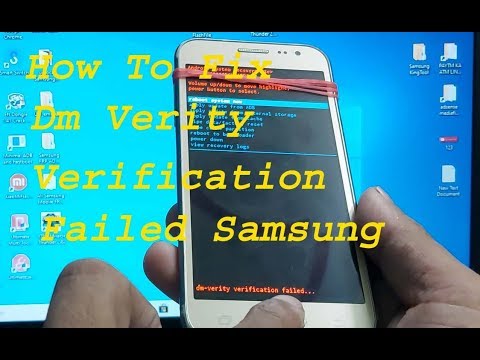 Samsung Mobile [ Fix Dm Verity Verification Failed] Error Solution  - Shri Telecom