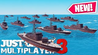 BIGGEST SEA BATTLE IN HISTORY of Just Cause 3 Multiplayer