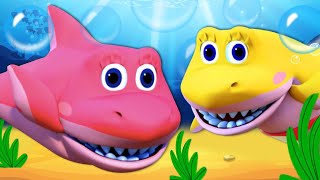 ten little baby sharks baby songs nursery rhymes for children all babies channel