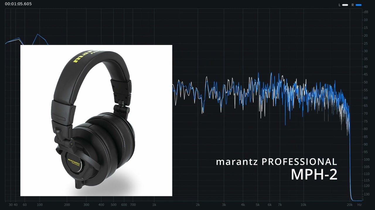 marantz PROFESSIONAL MPH-2 ヘッドフォン出力音 - YouTube