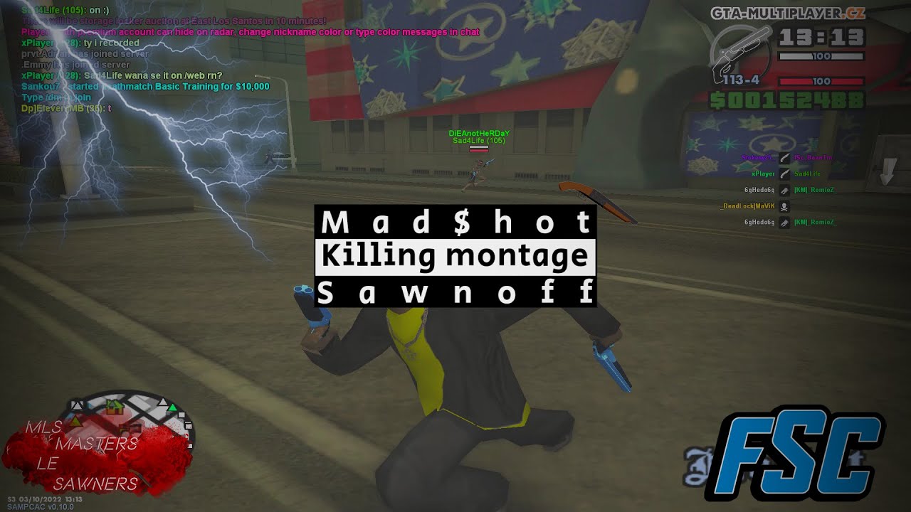 SA:MP|WTLS SawnOff Killing Montage #1