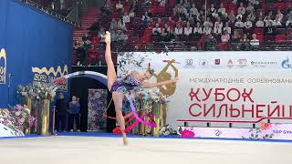 Maria Pobedushkina Ribbon AA 1st Stage Strongest Cup Moscow 2023