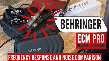 Behringer ECM Pro measuring microphone review