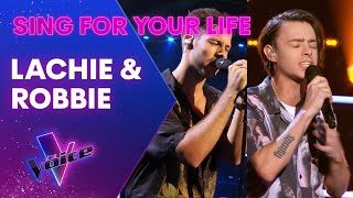 Robbie \& Lachie Sing For Their Lives | The Battles | The Voice Australia
