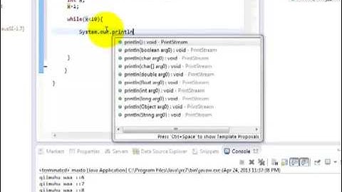 Java Programming Tutorial  13 - While Loop