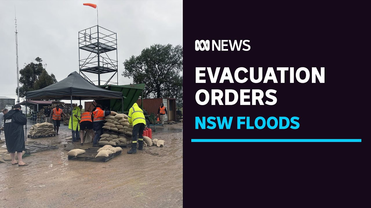 Flood evacuation warnings escalate across NSW | ABC News - YouTube