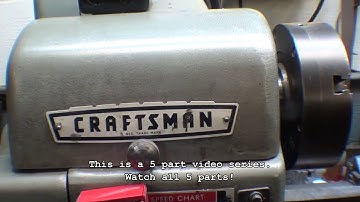 Make Atlas Milling Attachment pt1Tips #450 tubalcain