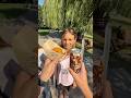 Random Girl vs Chocolate Milkshake 🧋